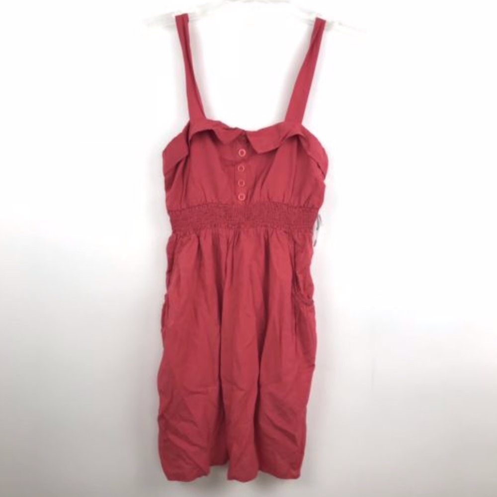 Forever 21 Pink Tank Top Sleeve Rayon Mini Dress